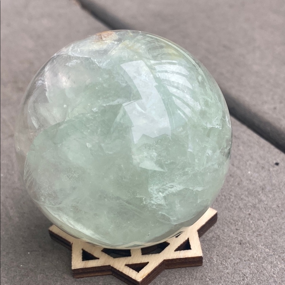 Fluorite Sphere - Picture 2 of 11